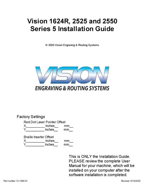 vision router 1624r manual